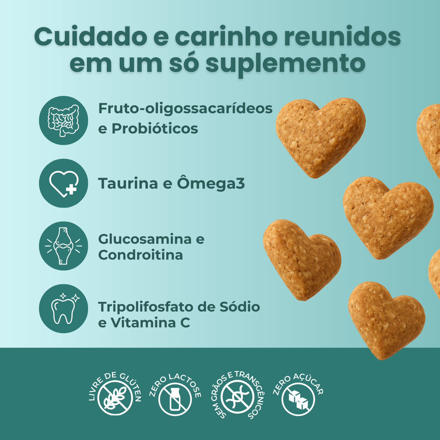 Umami | Suplemento Canino Mastigável | Fórmula Específica - Shih-Tzu | 240g | Sabor Carne