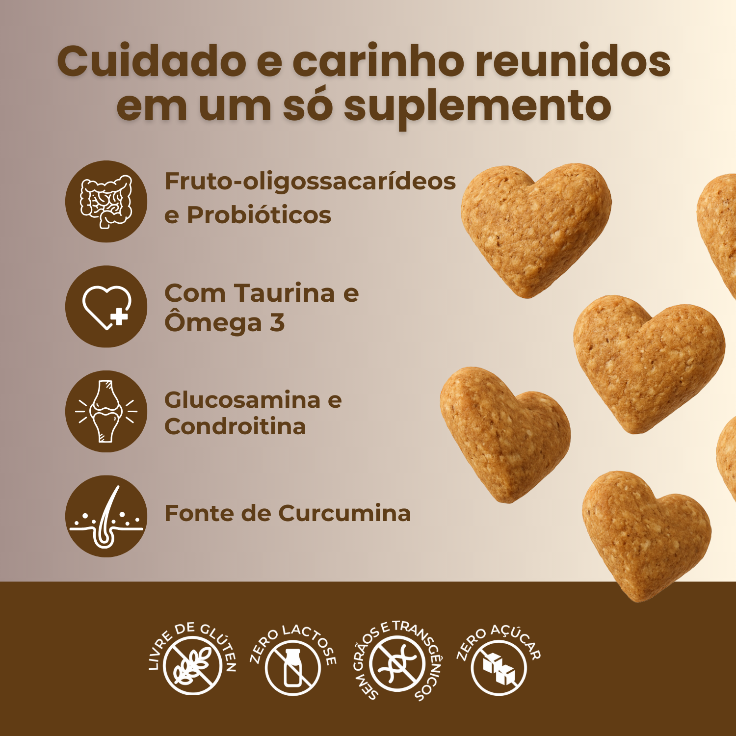 Umami | Suplemento Canino Mastigável | Fórmula Específica - Lulu da Pomerânia | 240g | Sabor Carne