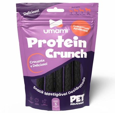 Embalagem Umami Protein Crunch snack crocante 100g