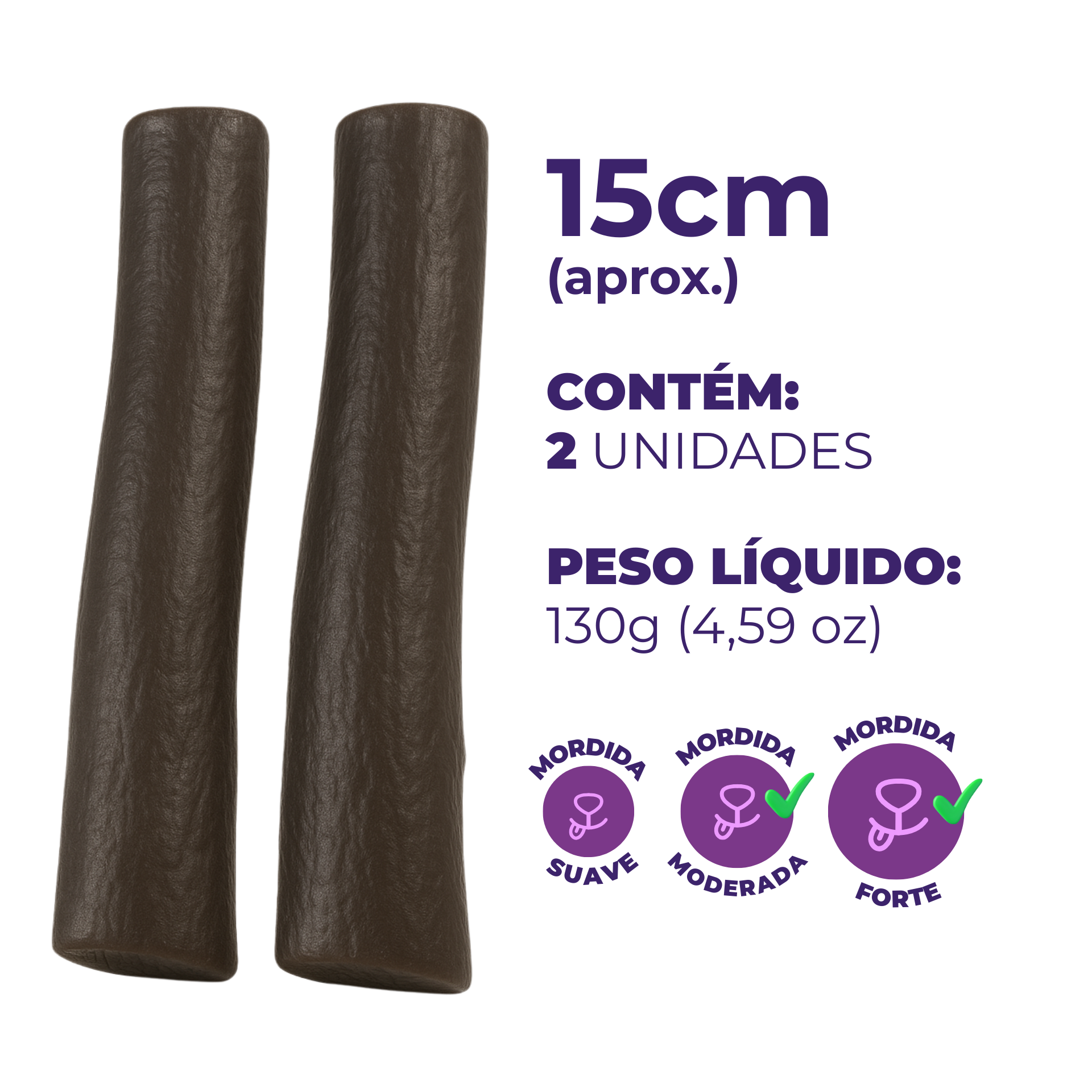 Umami | Condro Bites | Sabor Irresistível | Ideal para Treinamento | 100% Natural | Contém 2 unidades