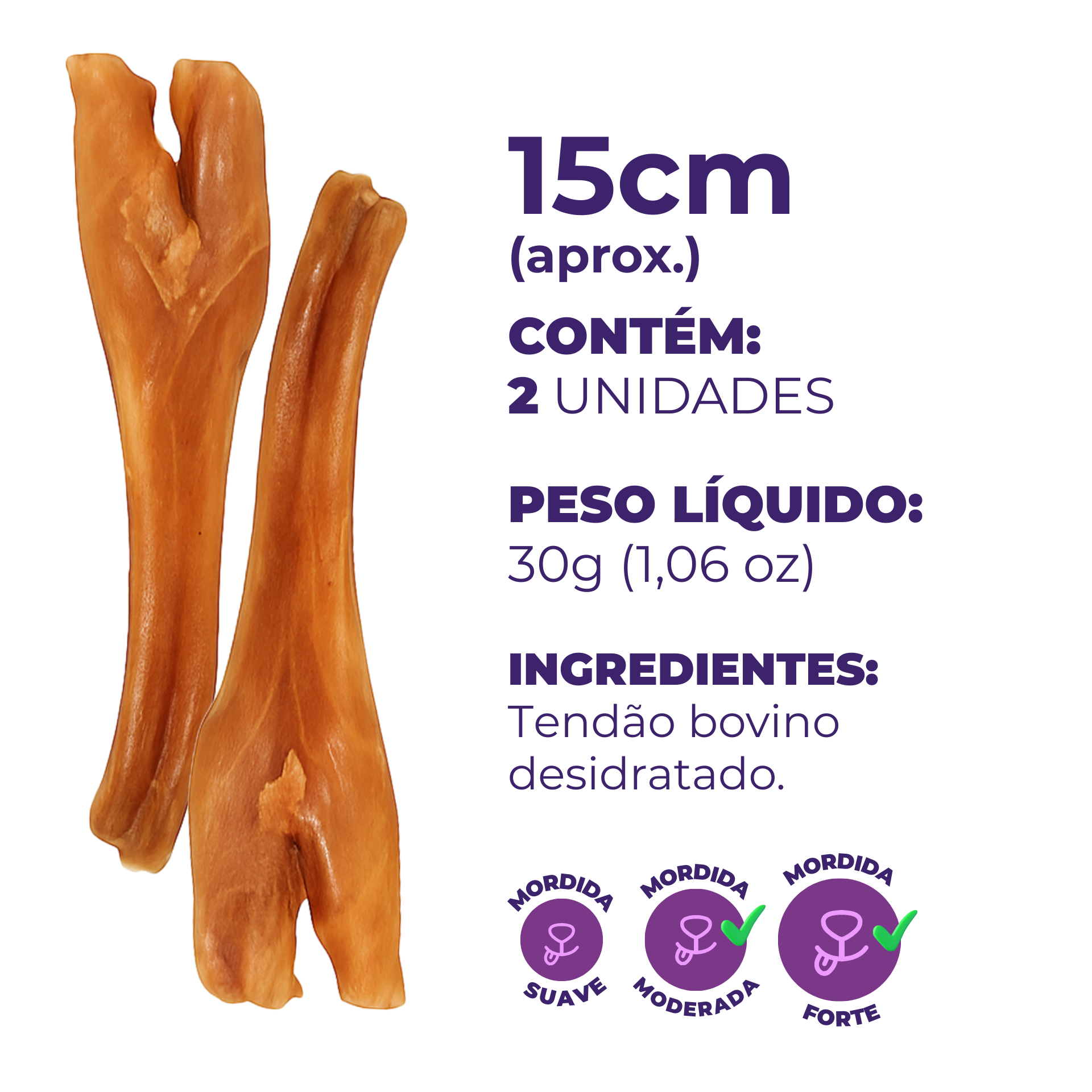 Umami | KIT x2 Umami | Forked Chew | 100% Natural | Textura Resistente | Sem Corantes e Conservantes | Contém 4 unidades